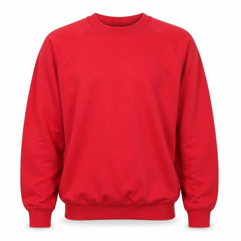 Kustom Kit Mens Red   Pullover Sweatshirt Size S