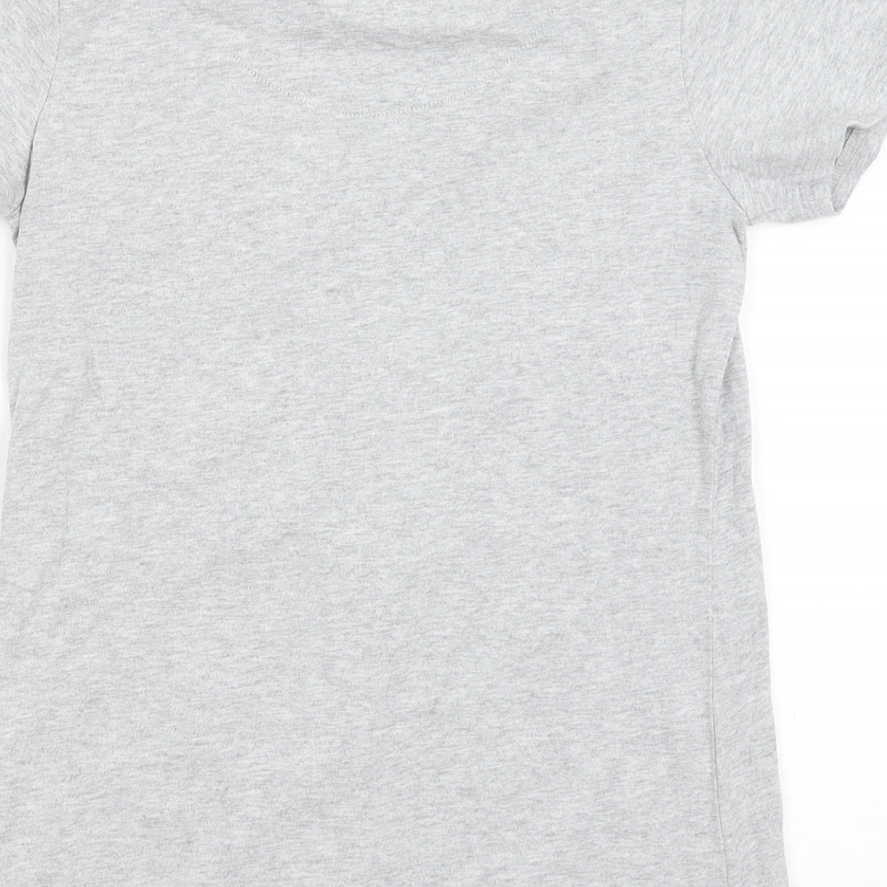 NEXT Girls Grey   Basic T-Shirt Size 13 Years  - Be Nice