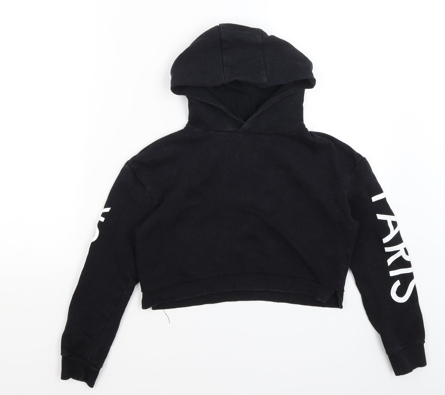 Miss E-vie Girls Black   Pullover Hoodie Size 9-10 Years  - Amour Paris