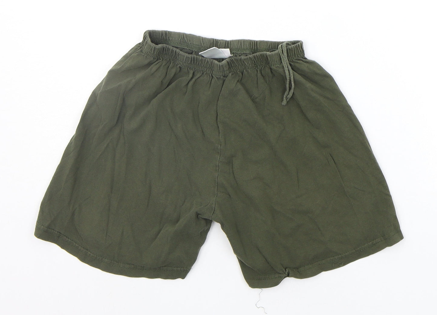 Infinity Kids Girls Green   Sweat Shorts Size 7-8 Years
