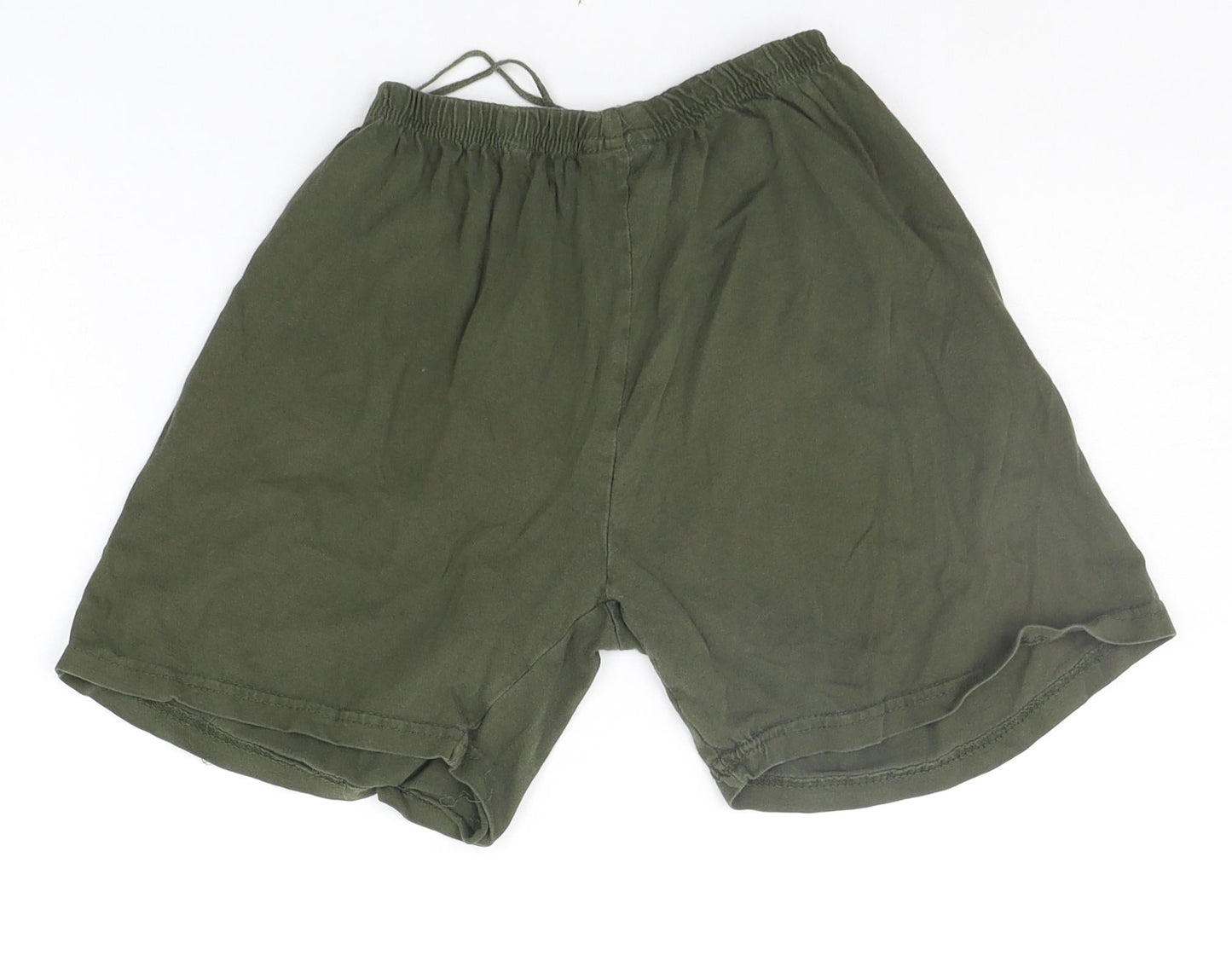 Infinity Kids Girls Green   Sweat Shorts Size 7-8 Years