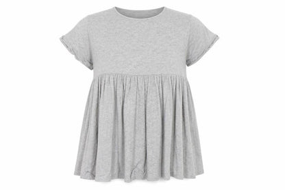 PRETTYLITTLETHING Womens Grey   Basic T-Shirt Size 8