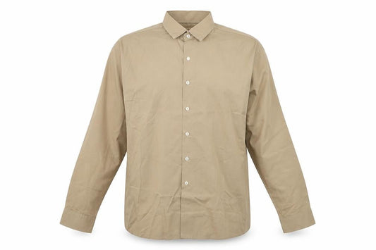 Asdale Mens Brown    Button-Up Size 16