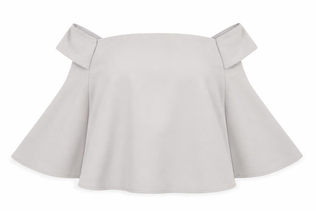 Miss Selfridge Womens Green   Basic Blouse Size 8