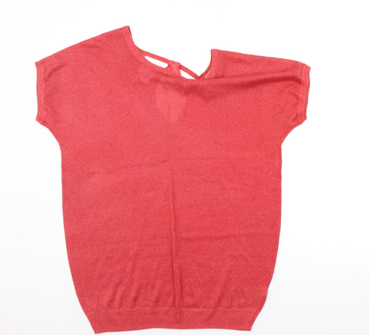 NEXT Womens Red   Pullover Jumper Size 14