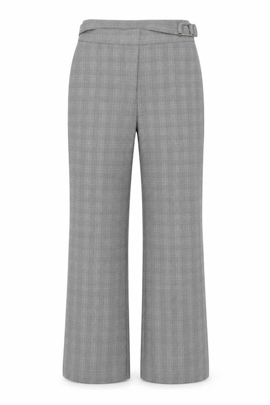 Preworn  Womens Green Check  Trousers  Size 30 in L27 in