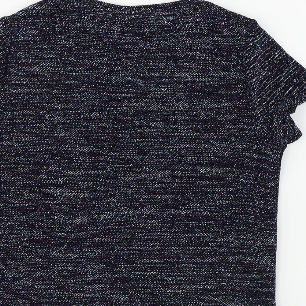 F&F  Girls Blue   Basic T-Shirt Size 4-5 Years