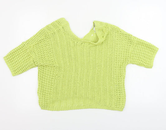 Next  Womens Green   Pullover Jumper Size 14