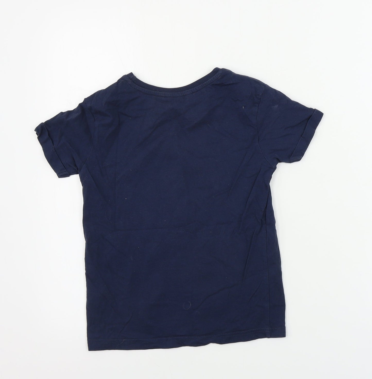 George  Boys Blue   Basic T-Shirt Size 6 Years