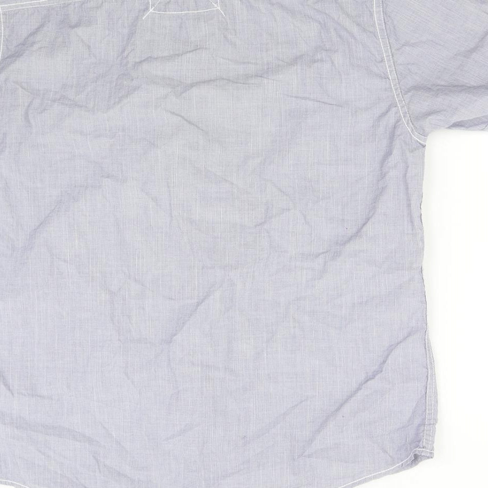 NEXT Mens Blue    Button-Up Size M