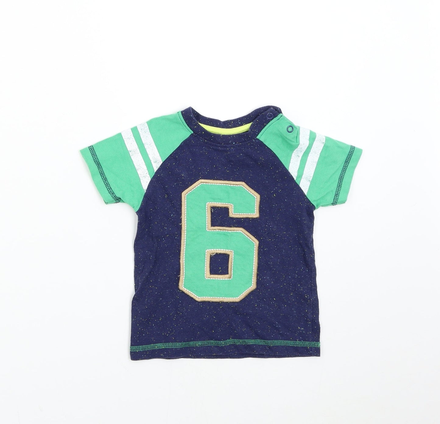 Nutmeg Baby Blue   Basic T-Shirt Size 12-18 Months