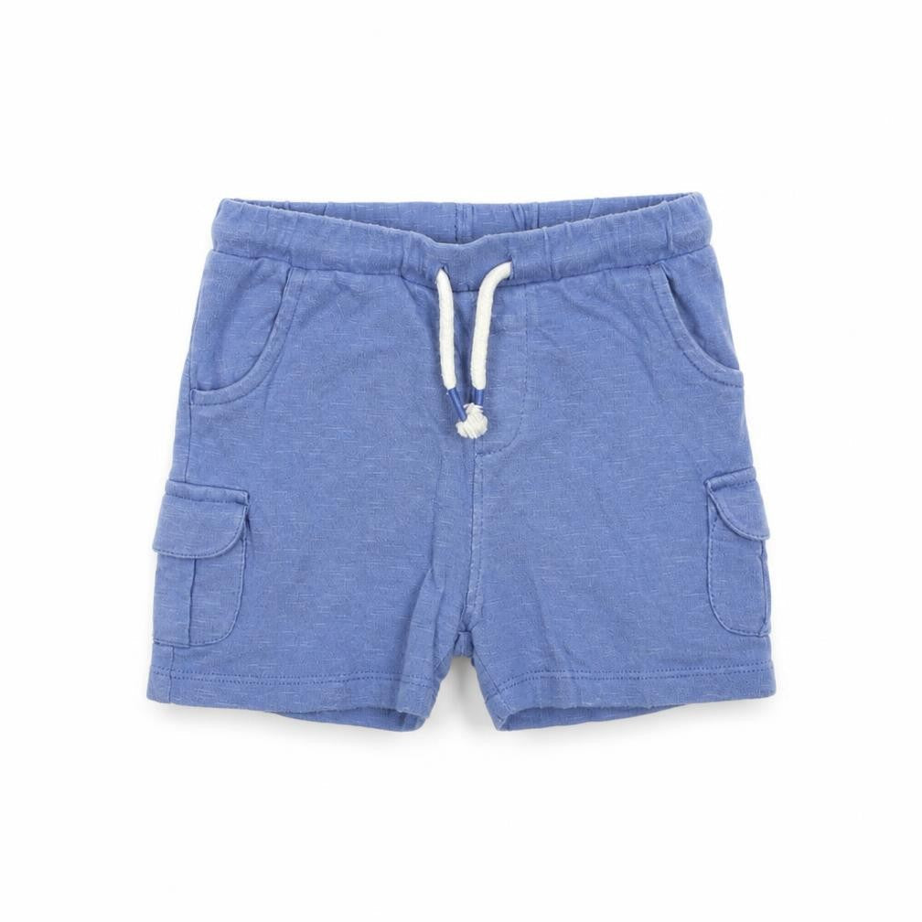 Marks & Spencer Baby Blue   Cargo Trousers Size 12-18 Months  - Short