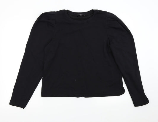 NEXT Womens Black   Pullover Sweatshirt Size M