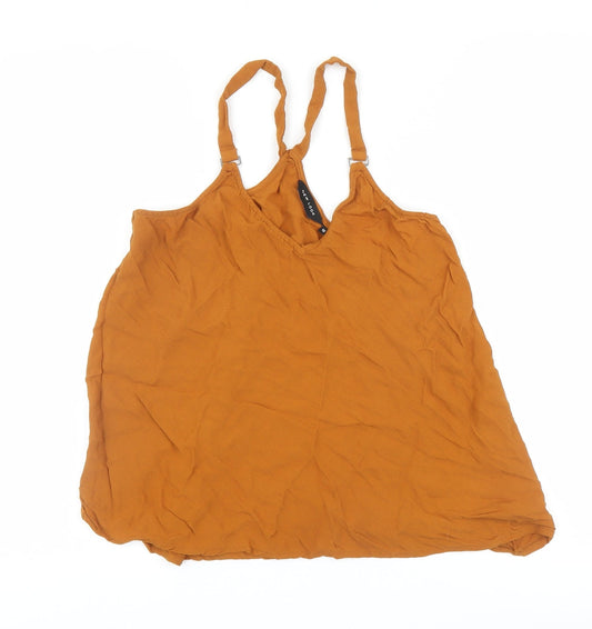 New Look Womens Brown   Basic Tank Size 12