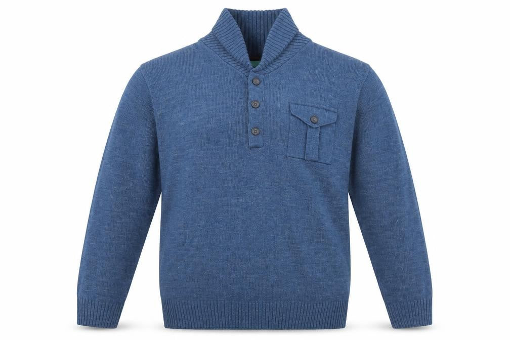 South Bay Mens Blue   Pullover Jumper Size L