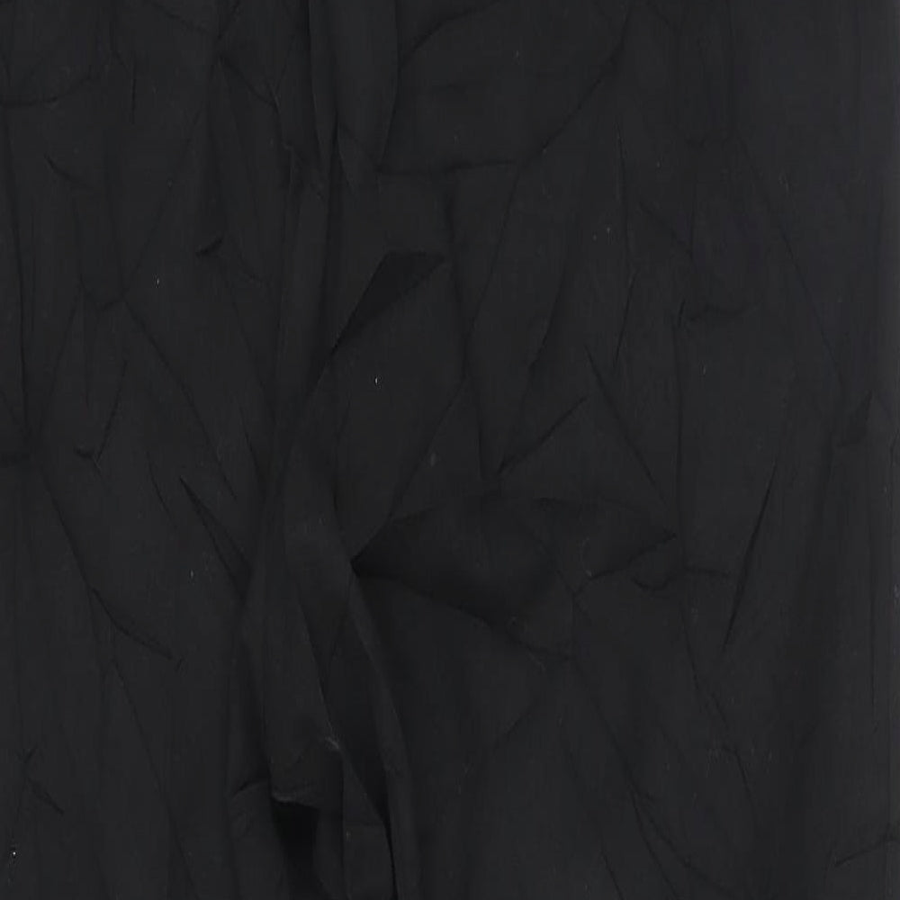 Marks and Spencer Womens Black   Trousers  Size 14 L28.5 in