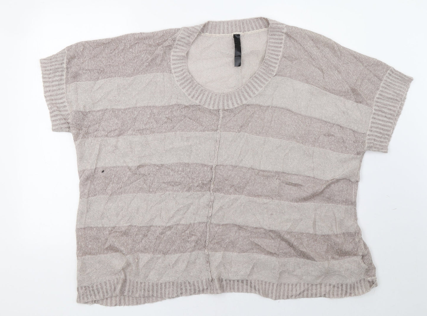 Preworn Womens Beige   Pullover Sweatshirt Size 22