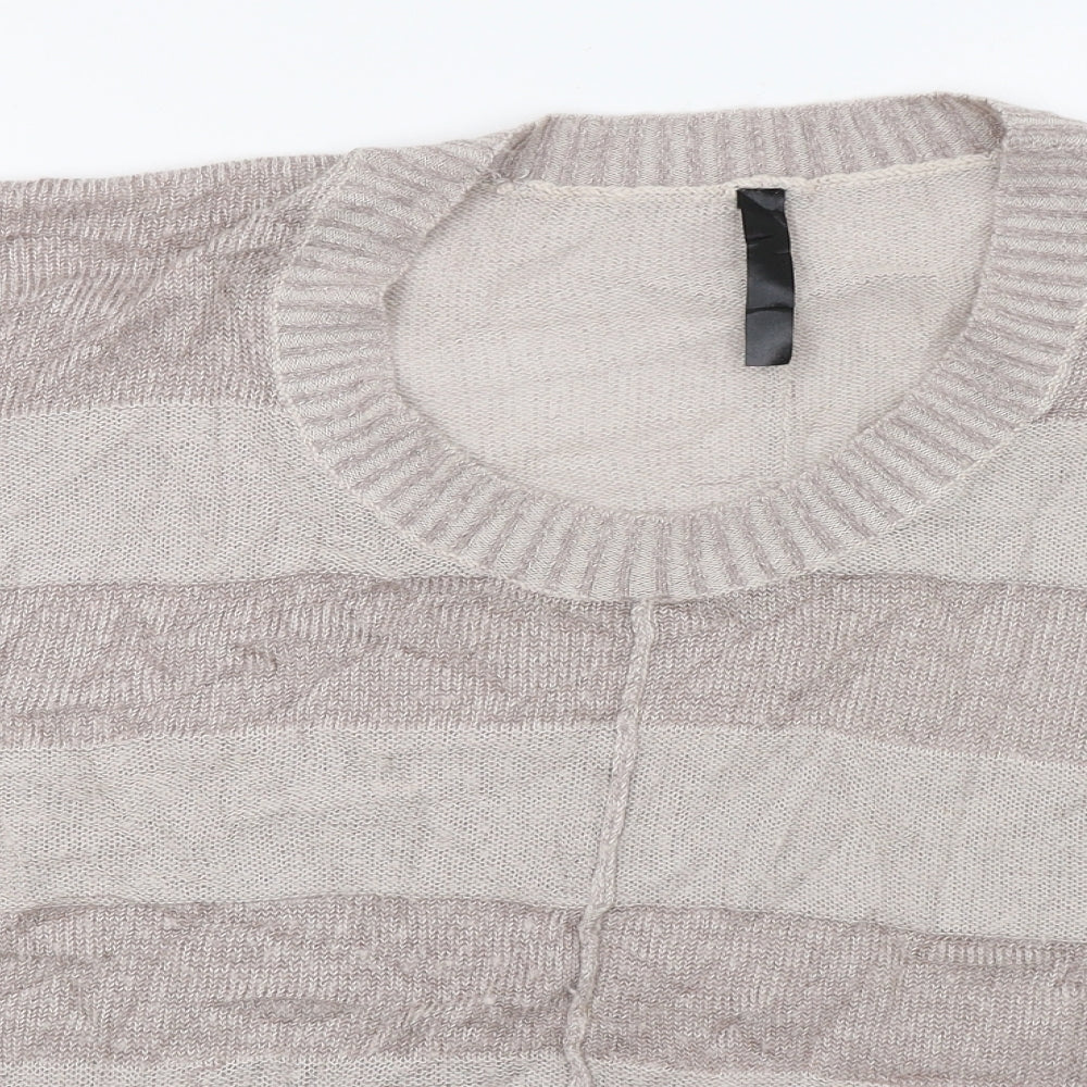 Preworn Womens Beige   Pullover Sweatshirt Size 22