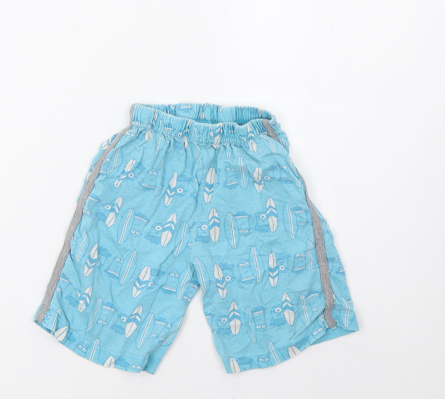 George Boys Blue Polka Dot   Sleep Shorts Size 3-4 Years