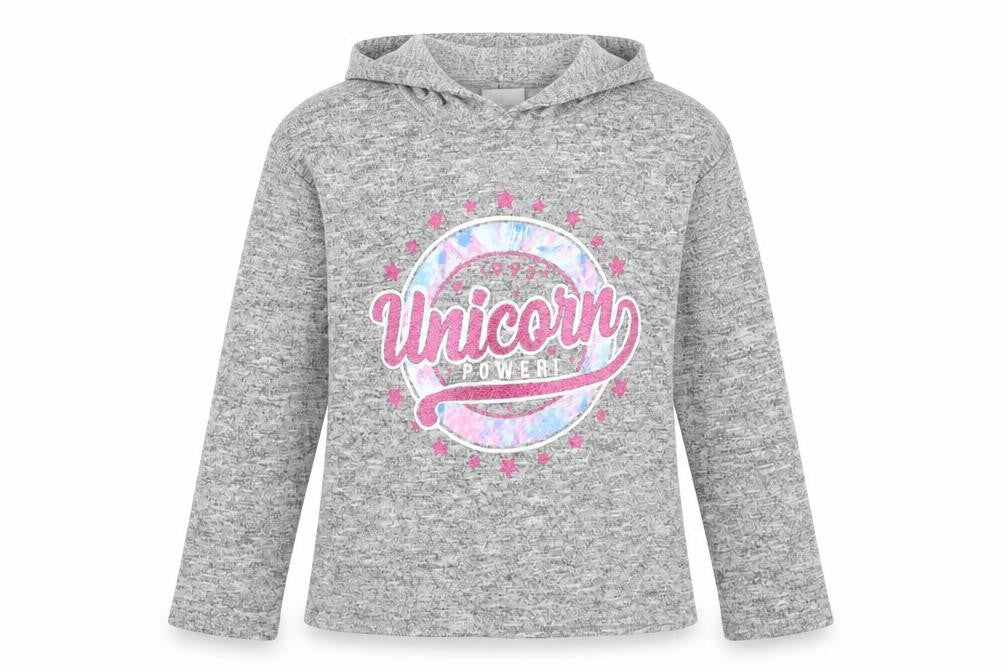 Matalan Girls Grey   Pullover Hoodie Size 10 Years