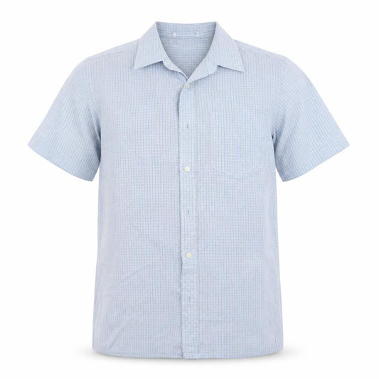 Academy Mens Blue    Button-Up Size L