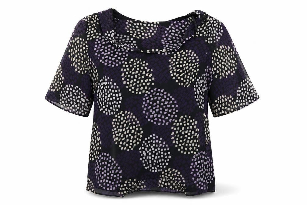 BM Womens Black   Basic Blouse Size 12
