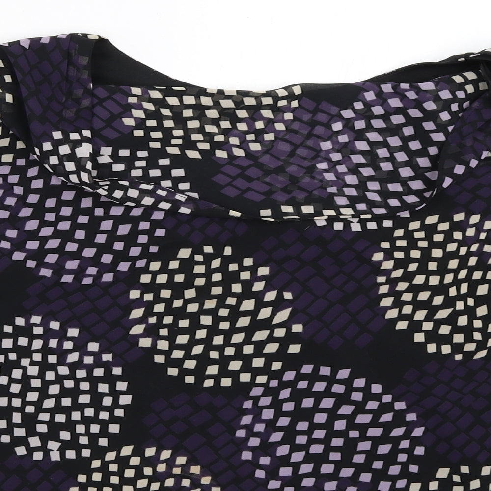 BM Womens Black   Basic Blouse Size 12