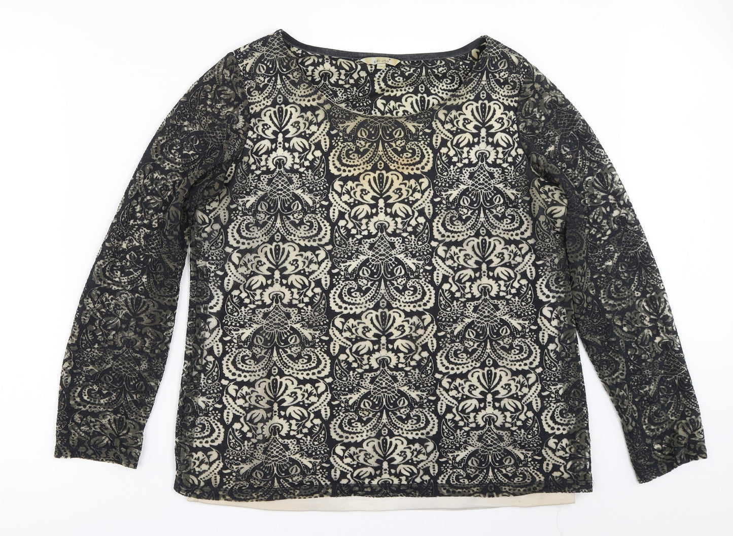 Marks and Spencer Womens Black   Basic Blouse Size 14
