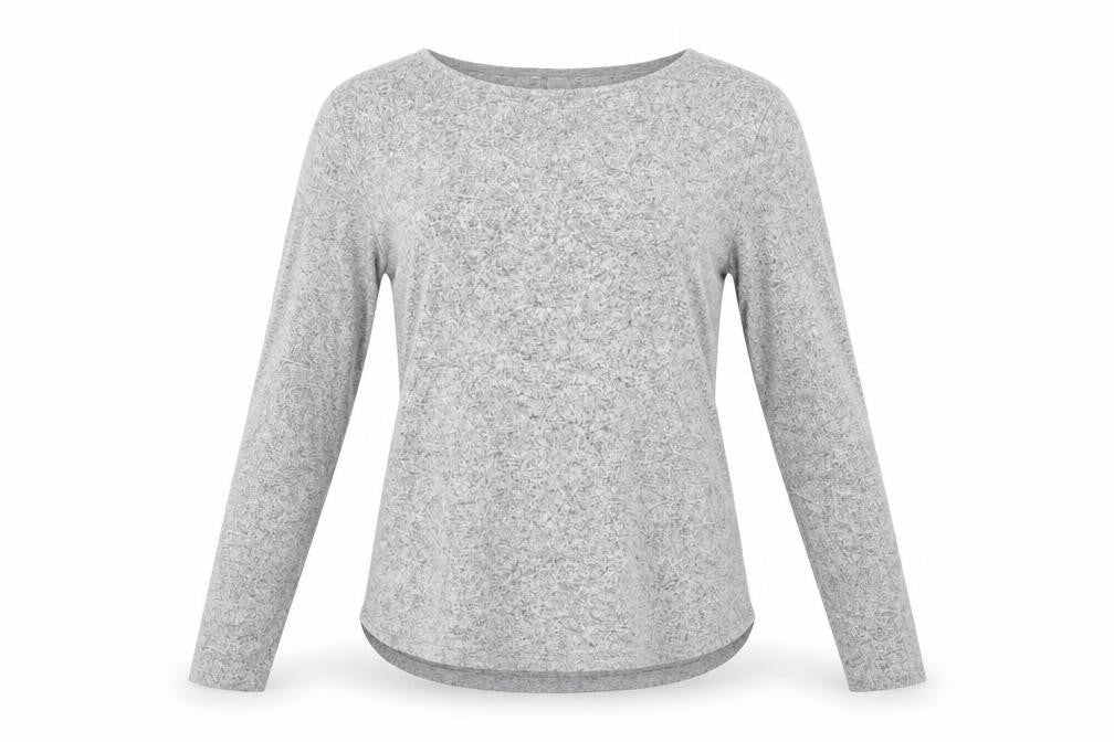 H&M Womens Grey   Basic Blouse Size S