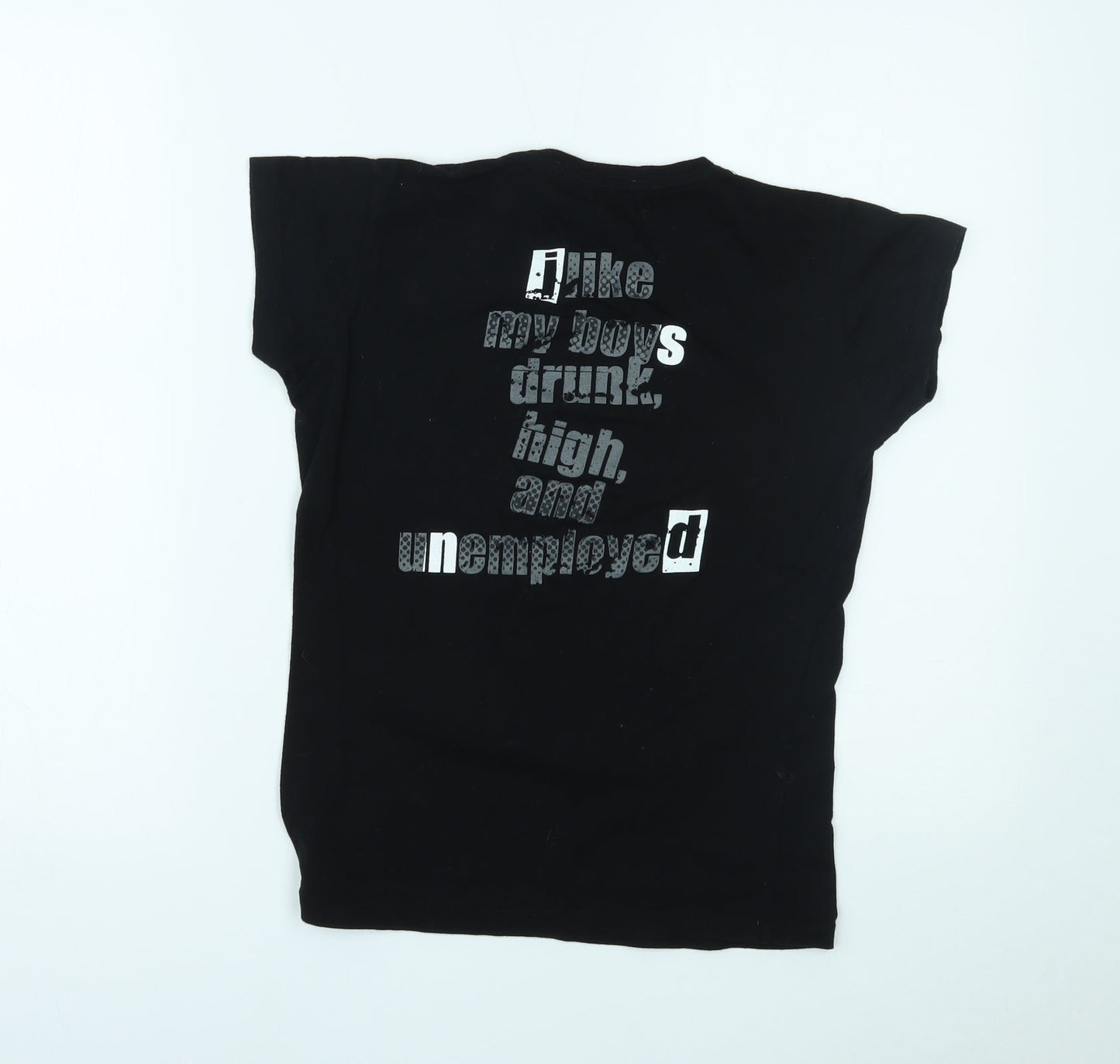 JHK Womens Black   Basic T-Shirt Size M