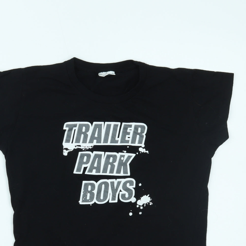 JHK Womens Black   Basic T-Shirt Size M