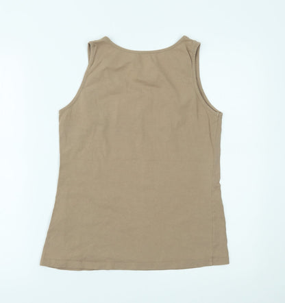 Preloved ORSAY Womens Beige   Basic Tank Size M - Back