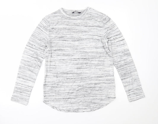 Marks and Spencer Womens Grey   Basic Blouse Size 8