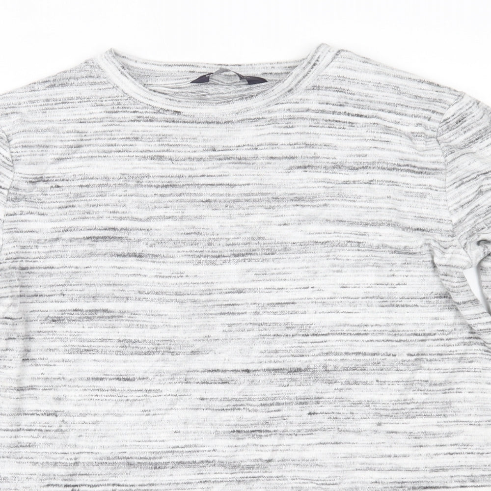 Marks and Spencer Womens Grey   Basic Blouse Size 8