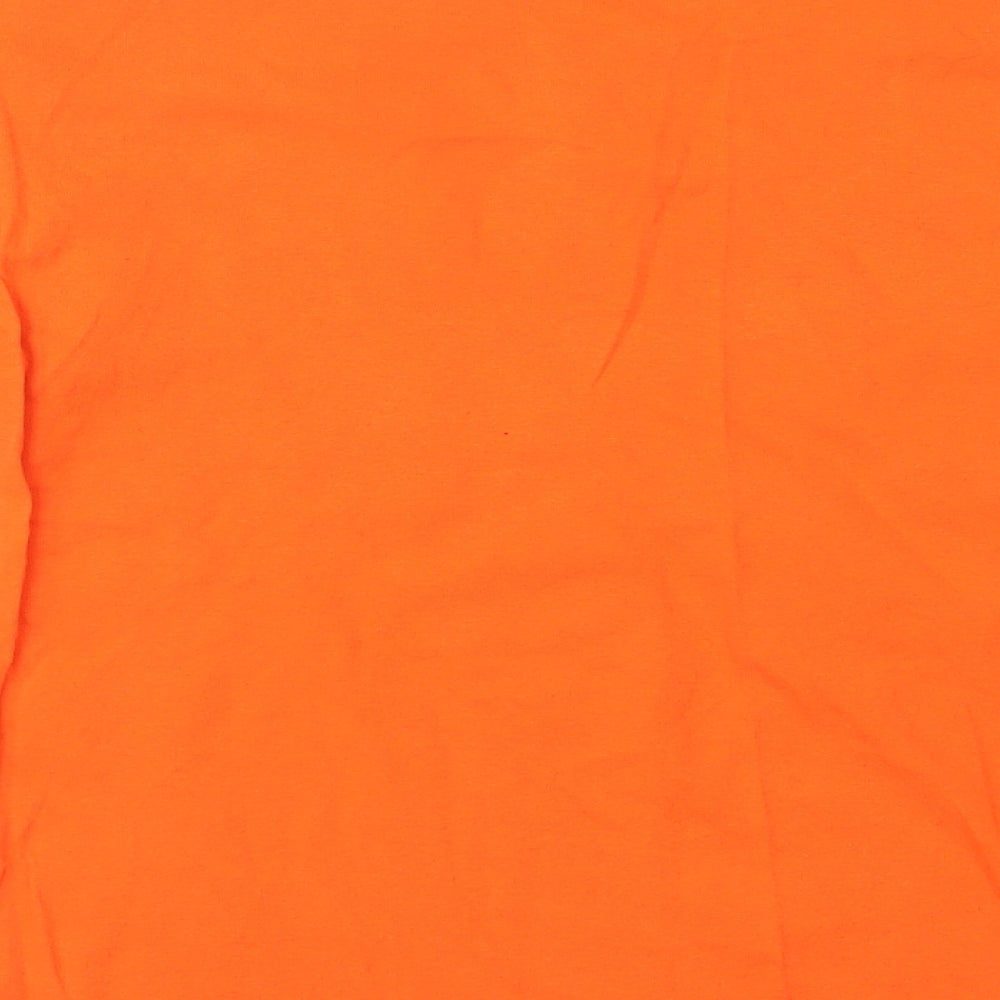 Gildan Boys Orange   Basic T-Shirt Size XL