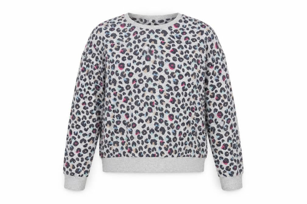 Marks & Spencer Girls Multicoloured Animal Print  Pullover Jumper Size 14 Years