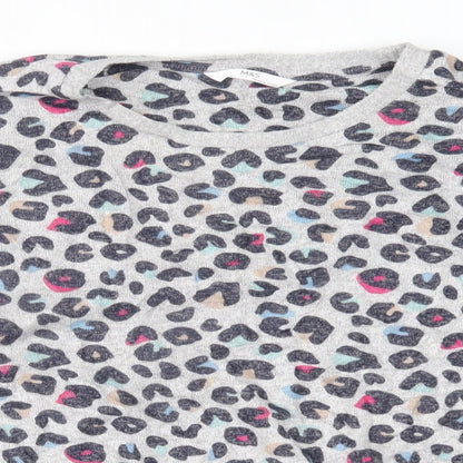 Marks & Spencer Girls Multicoloured Animal Print  Pullover Jumper Size 14 Years