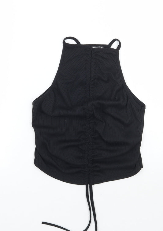 Missguided Womens Black   Basic Tank Size 6
