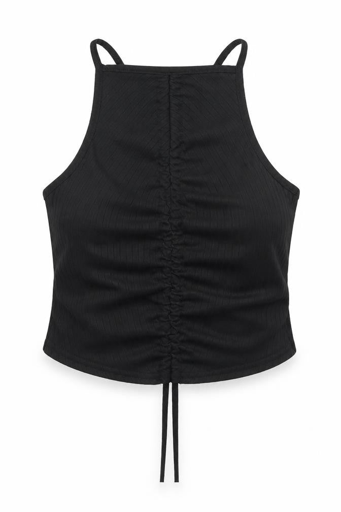 Missguided Womens Black   Basic Tank Size 6