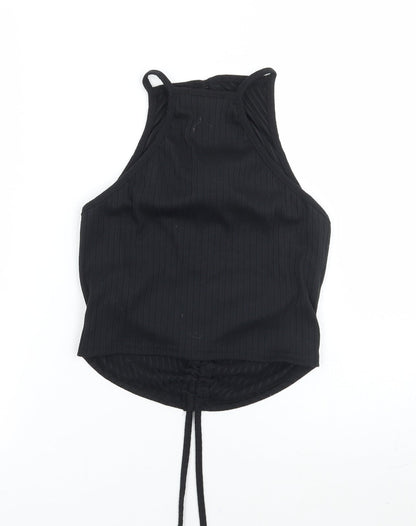 Missguided Womens Black   Basic Tank Size 6