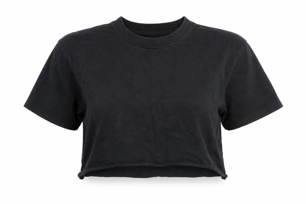 Topshop Womens Grey   Basic T-Shirt Size XS