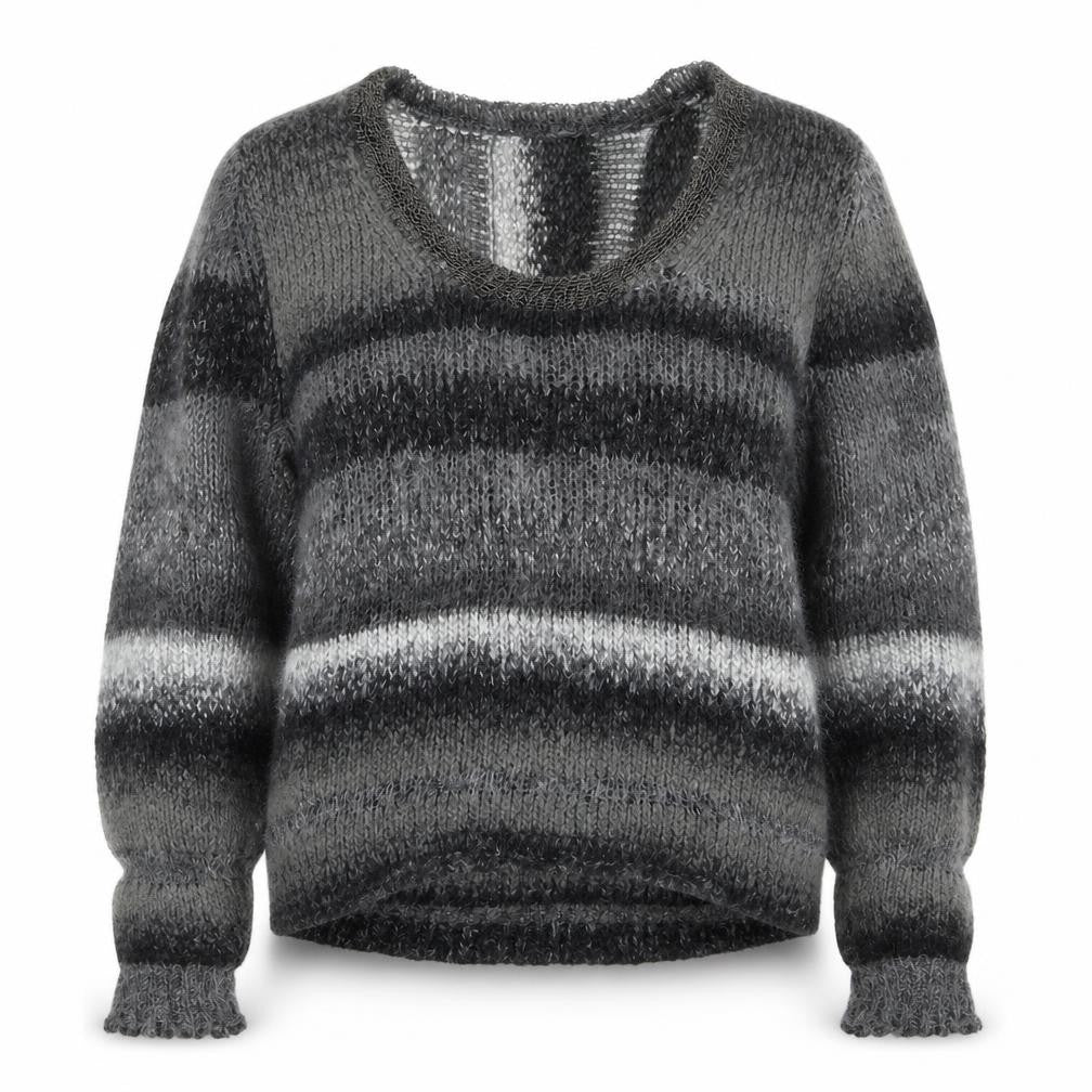 Crafted Womens Grey   Pullover Jumper Size 12