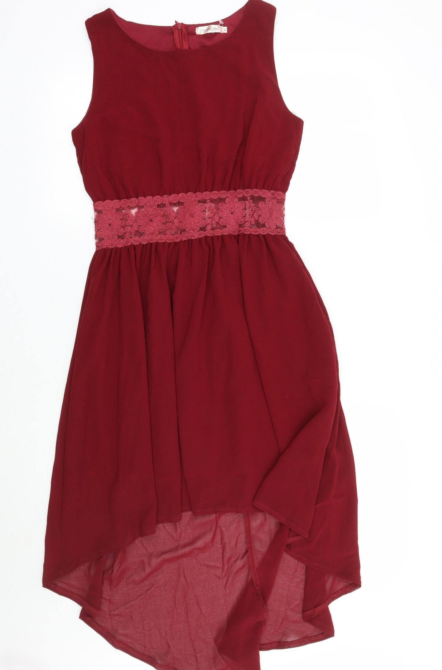 Emamoda Womens Red   A-Line  Size M