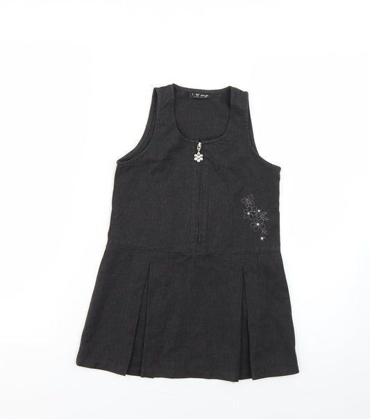 NEXT Girls Grey   Fit & Flare  Size 3 Years