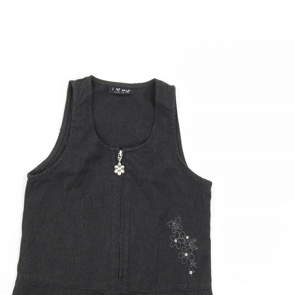 NEXT Girls Grey   Fit & Flare  Size 3 Years