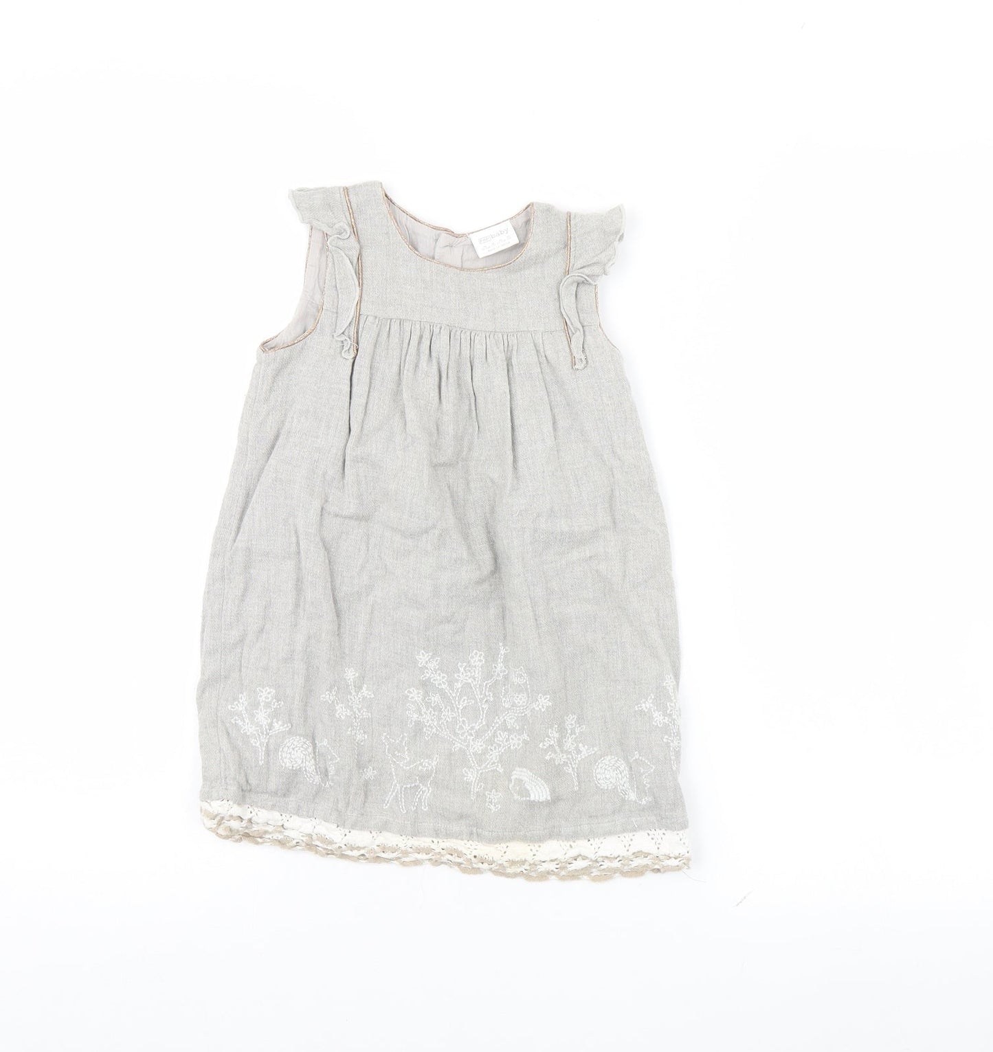 F&F Baby Grey   Fit & Flare  Size 18 Months