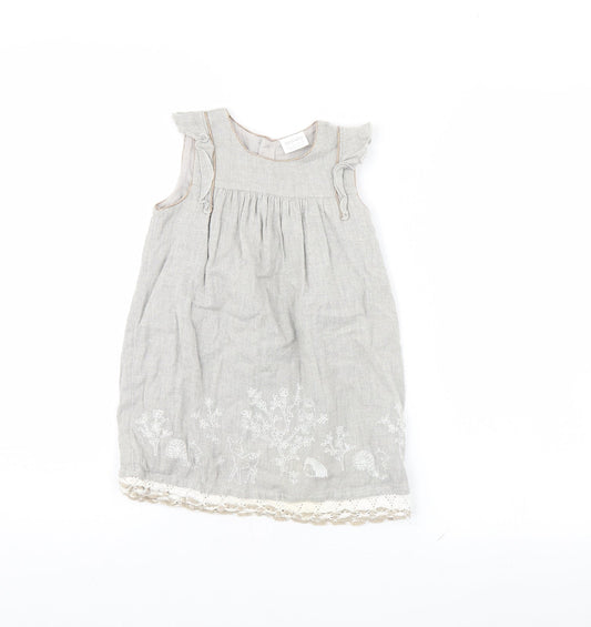 F&F Baby Grey   Fit & Flare  Size 18 Months