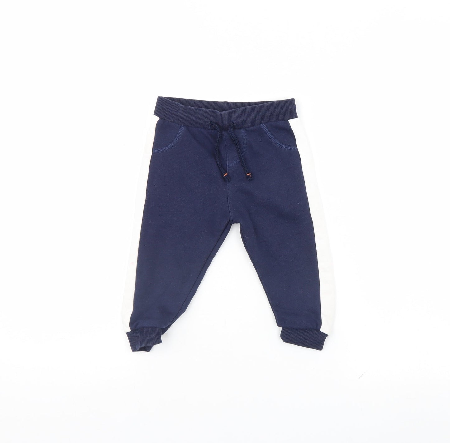 Fred & FLo Baby Blue   Jogger Trousers Size 9 Months