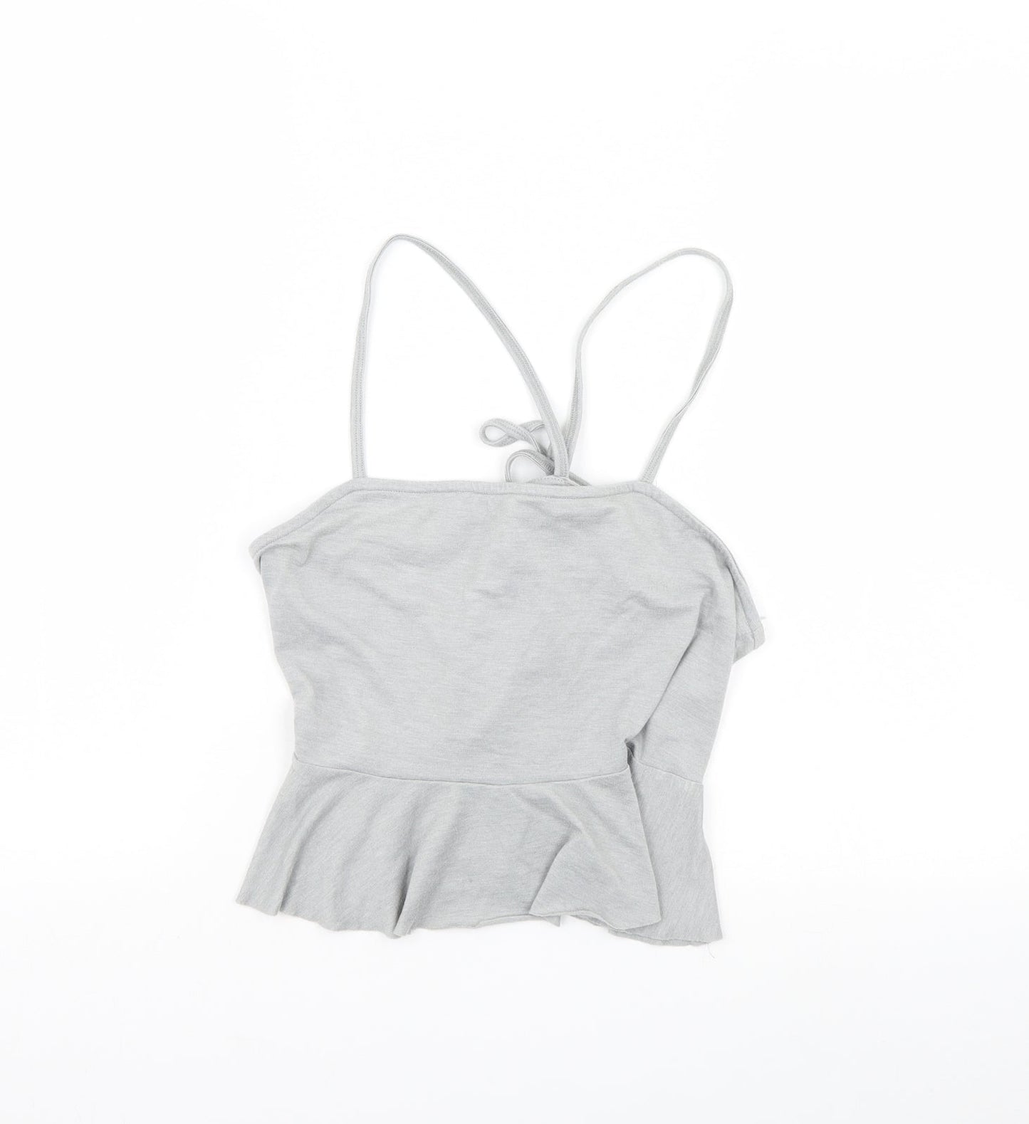 River Island Womens Grey   Cropped Tank Size 10