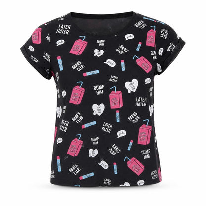 Sinsay Womens Black   Basic T-Shirt Size S